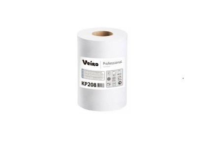Veiro Professional Comfort полотенца бумажные с центральной вытяжкой с перфорацией 2 слоя белые 100 метров